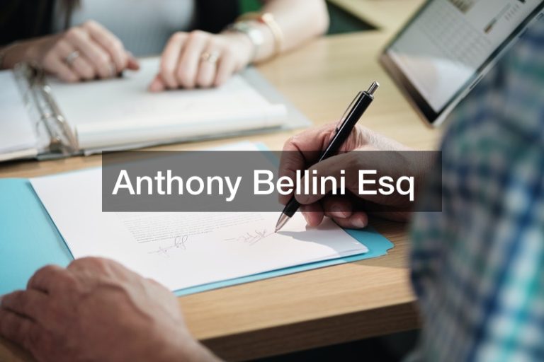 Anthony Bellini Esq