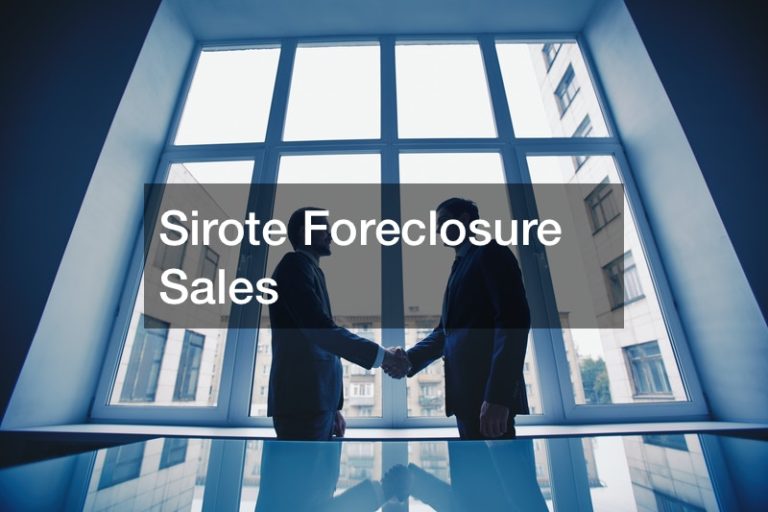Sirote Foreclosure Sales