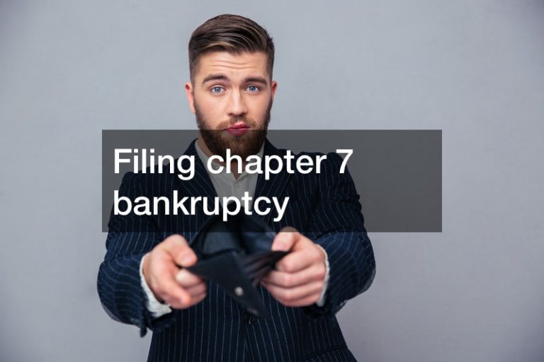 Filing chapter 7 bankruptcy —- YouTube Video