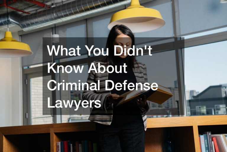What You Didnt Know About Criminal Defense Lawyers